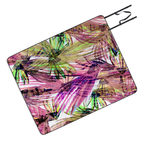 Bel Lefosse Design Feather Pattern Picnic Blanket